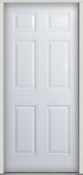 6 Panel Fiberglass Door<br> Pre-Hung <br>$299.00